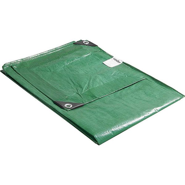 Lona de polietileno verde 3m x 2m VONDER