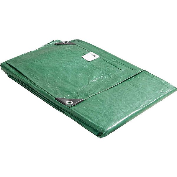 Lona de polietileno verde 6m x 4m VONDER