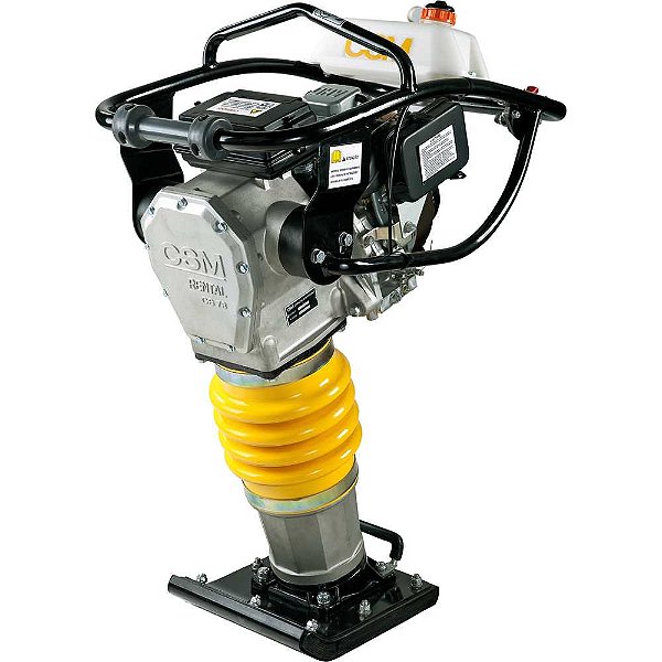 Compactador de percussão a gasolina com motor Stark de 4hp 4 tempos CS 73 Rental CSM