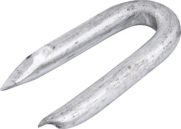 Grampo para cerca 1" x 9 BWG (19 JP x 11 LPP) galvanizado GERDAU - 20 pacotes com 1kg cada