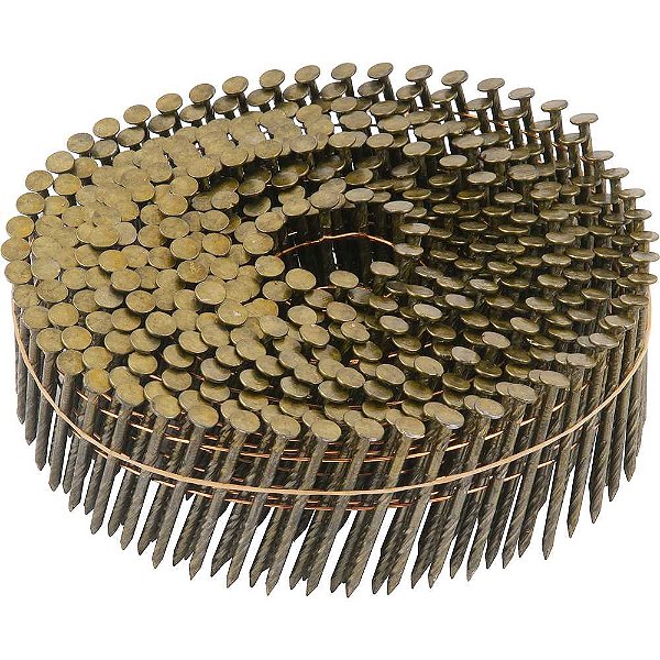 Prego coil ardox 2,1mm x 38mm zincado carretel com 300 unidades para o pregador PP 550 VONDER