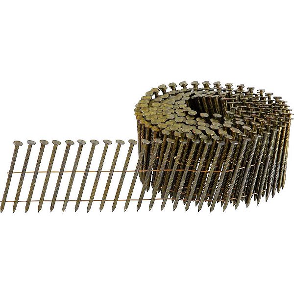 Prego coil ardox 2,1mm x 45mm polido carretel com 300 unidades para o pregador PP 550 VONDER