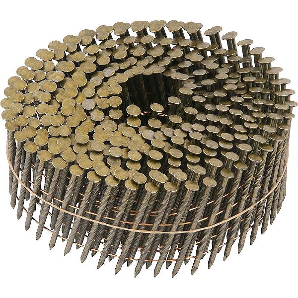 Prego coil ardox 2,1mm x 45mm zincado carretel com 300 unidades para o pregador PP 550 VONDER