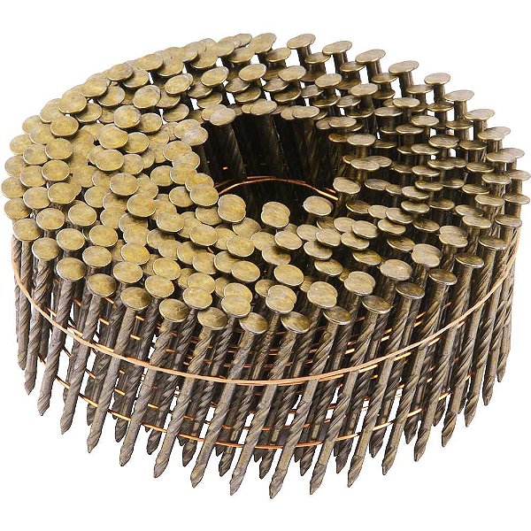 Prego coil ardox 2,5mm x 50mm zincado carretel com 300 unidades para o pregador PP 700 VONDER