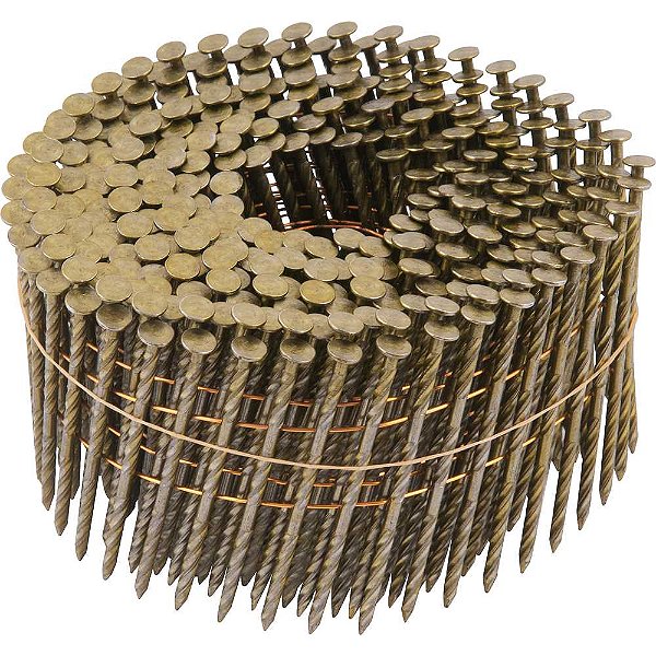 Prego coil ardox 2,5mm x 64mm zincado carretel com 300 unidades para o pregador PP 700 VONDER