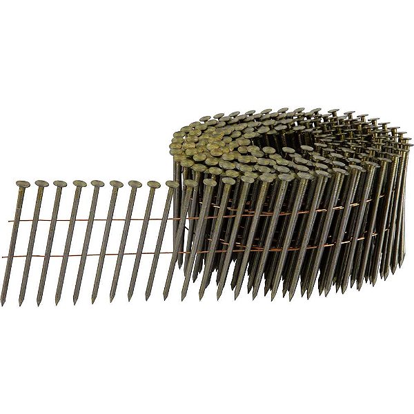 Prego coil liso 2,5mm x 70mm polido carretel com 300 unidades para o pregador PP 700 VONDER
