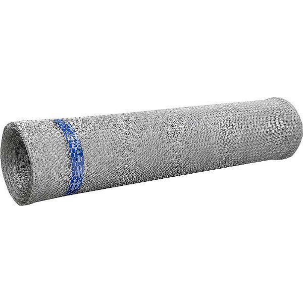 Tela metálica hexagonal viveiro malha 1/2" 24 BWG x 1,2m com 50m MORLAN