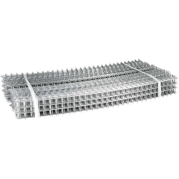 Tela amarração para alvenaria 6cm x 50cm caixa com 200 telas VONDER