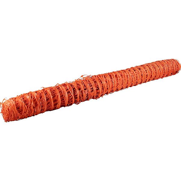 Tela tapume 1,20m x 50m laranja NOVE54