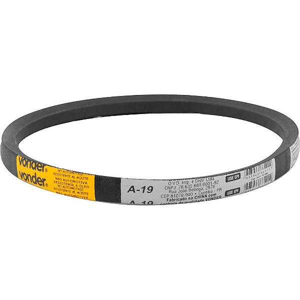 Correia perfil V A-19 industrial VONDER PLUS