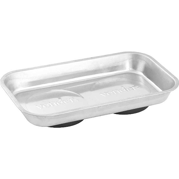 Bandeja magnética retangular inox 140mm x 240mm VONDER