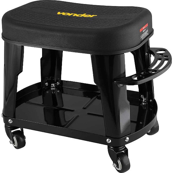 Banqueta para mecânico com porta-ferramentas VONDER