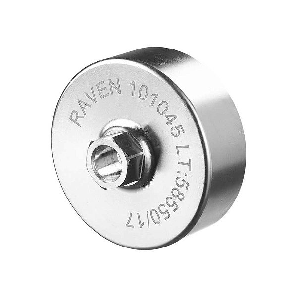 Chave de 87,0mm encaixe sextavado de 24mm para filtro de óleo 101045 RAVEN