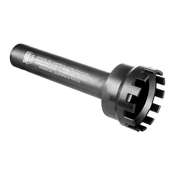 Chave de garras de 115,0mm com encaixe de 1" para a porca ranhurada 104121 RAVEN