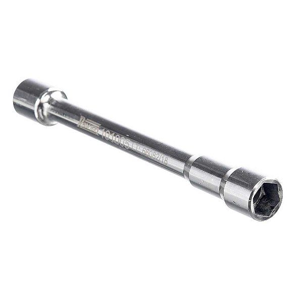 Chave de vela longa (200,0 mm) com sextavado de 16,0mm encaixe de 1/2" 101005 RAVEN