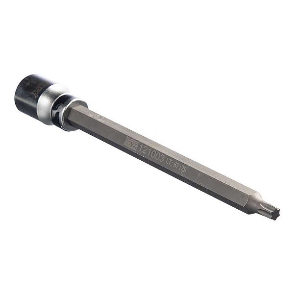 Chave hexalobular T40 longa com encaixe de 3/8” 121003 RAVEN