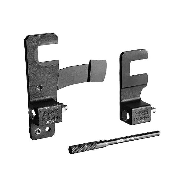 Conjunto de ferramentas para posicionar em PMS as polias do comando de válvulas 151009 RAVEN