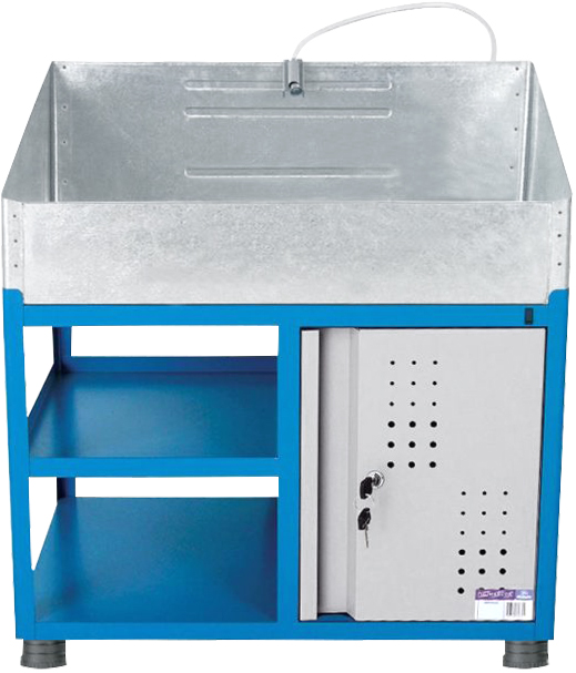 Máquina de lavar peças 220V reservatório 20L com pés niveladores LP5A-2V MARCON