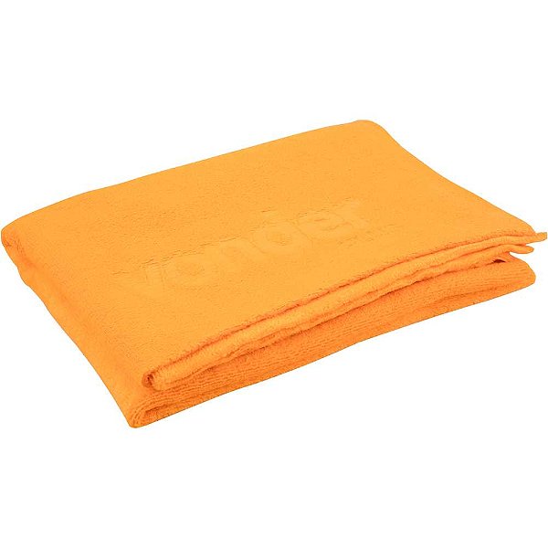 Toalha de microfibra 40cm x 60cm 400 g/m² (gsm) laranja VONDER PLUS