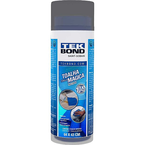 Toalha mágica 64cm x 43cm 24361200102 TEKBOND