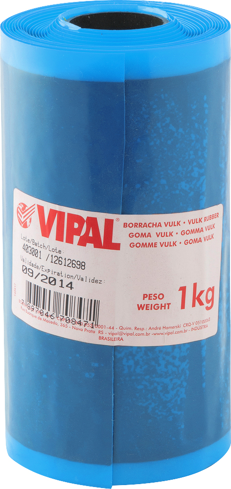 Borracha vulcanizadora Vulk 160mm x 1mm VIPAL