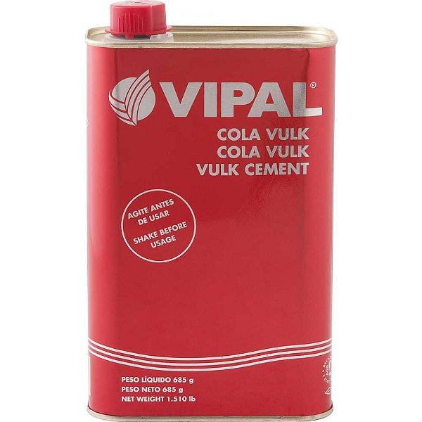 Cola para vulcanização Vulk 900 ml/685g VIPAL