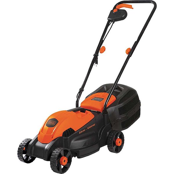 Máquina para cortar grama com recolhedor 1.200W 127V GR1000-BR BLACK+DECKER