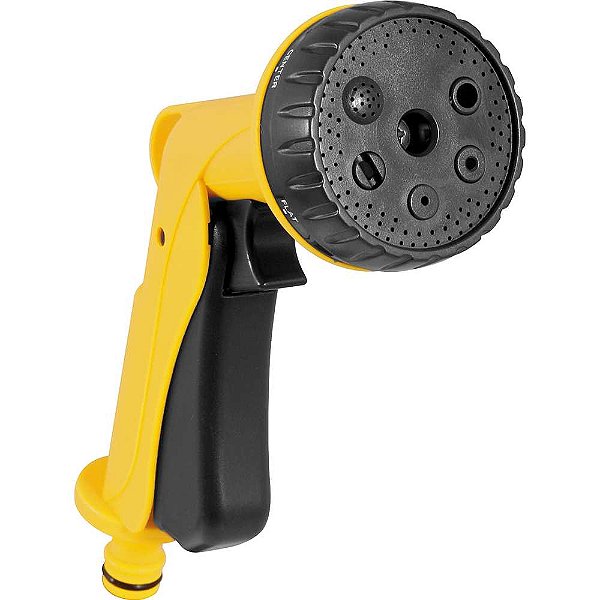 Esguicho plástico para jardim 6 funções engate 1/2" VONDER