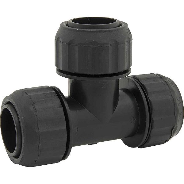 Te para mangueira 1/2" com rosca macho 1/2" 1440/20332 IMPLEBRAS IRRIGAÇÃO - 6 unidades