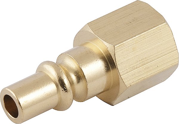 Conector/racord de 1/4" com rosca fêmea 1/4" NPT VONDER