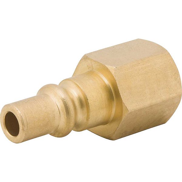 Conector/racord de 1/4" com rosca fêmea 1/4" NPT caixa com 40 peças VONDER