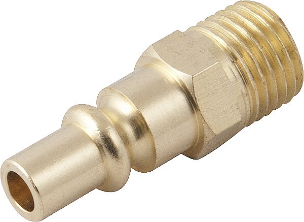 Conector/racord de 1/4" com rosca macho 1/4" NPT VONDER