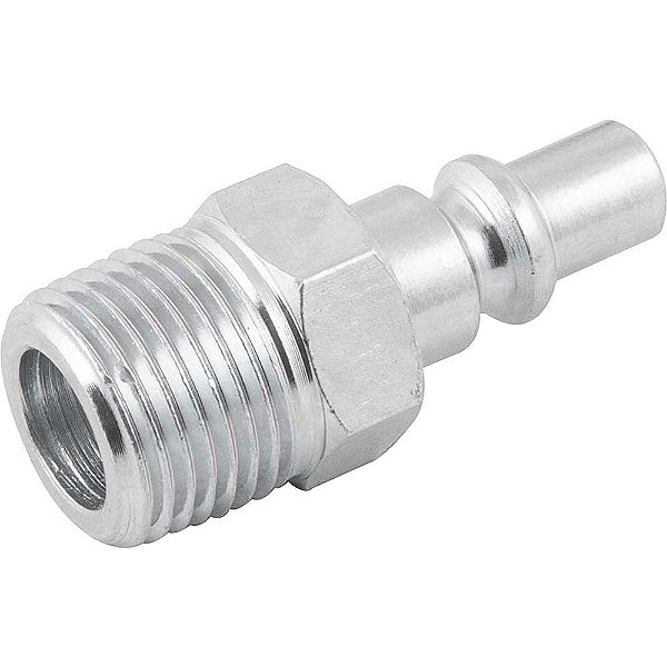 Conector/racord de 1/4" com rosca macho 3/8" NPT VONDER