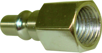 Conector/racord RF-210 com rosca fêmea 1/4" R.F - 10 unidades