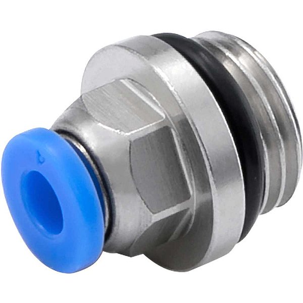 Conexão rápida reta 4mm rosca 1/4" BSP VONDER
