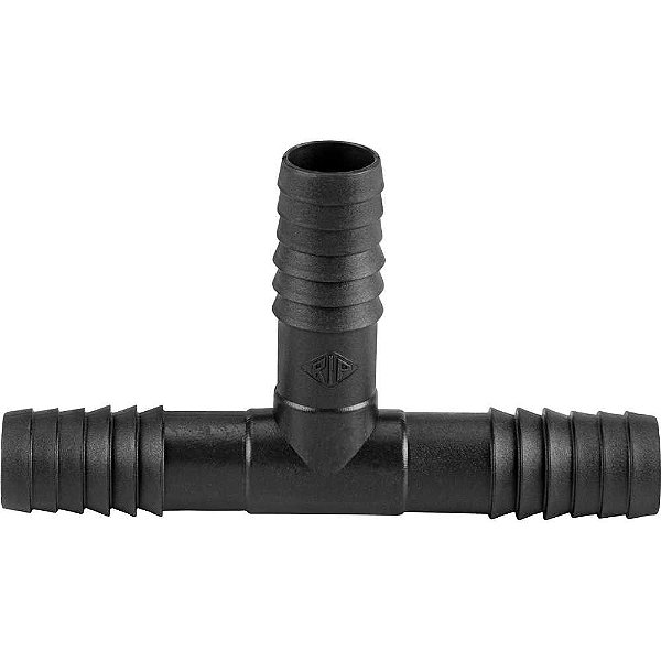 Emenda tipo T interna tripla para mangueira de irrigação 1" polipropileno preto TE59N REBOUÇAS - 25 unidades