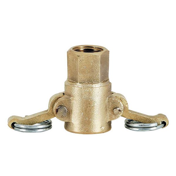 Engate rápido com dupla alavanca rosca fêmea 3/4" NPT em bronze CRI-020 NPT BZ FUNGUAP