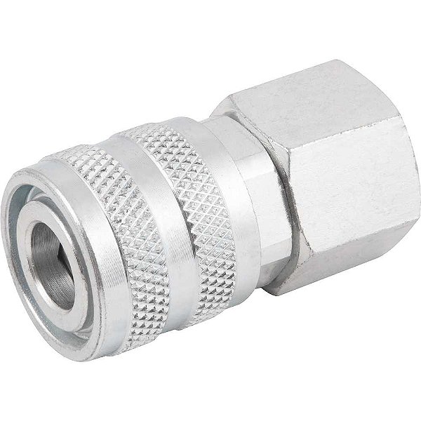 Engate rápido de 1/4" rosca fêmea 1/2" NPT com rolete caixa com 20 unidades VONDER