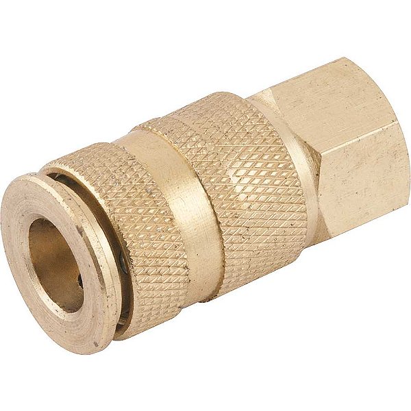 Engate rápido de 1/4" rosca fêmea 1/4" NPT com esfera VONDER