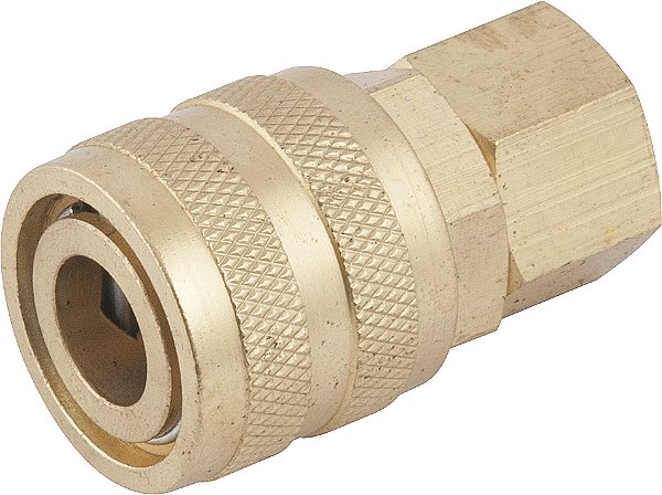 Engate rápido de 1/4" rosca fêmea 1/4" NPT com rolete VONDER