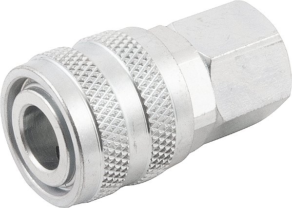 Engate rápido de 1/4" rosca fêmea 3/8" NPT com rolete caixa com 20 unidades VONDER