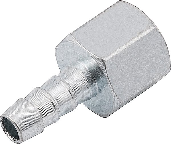 Espigão rosca fêmea de 1/4" NPT com escama de 1/4" cartela com 2 peças VONDER