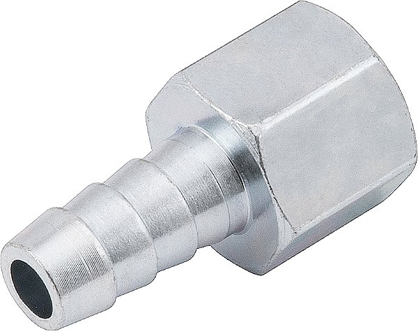 Espigão rosca fêmea de 1/4" NPT com escama de 5/16" cartela com 2 peças VONDER