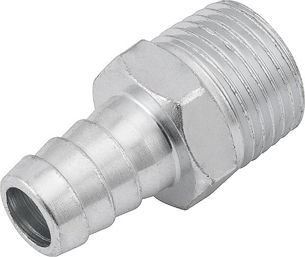 Espigão rosca macho de 1/2" NPT com escama de 1/2" cartela com 2 peças VONDER