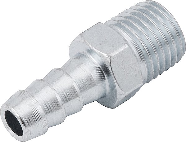 Espigão rosca macho de 1/4" NPT com escama de 5/16" caixa com 40 peças VONDER