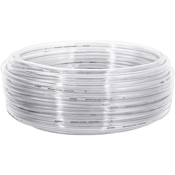 Mangueira cristal 1/2" x 1,5mm rolo 50m VONDER