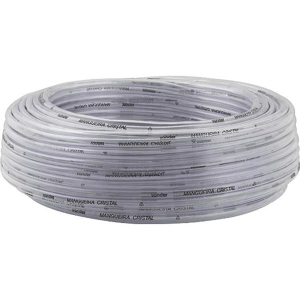 Mangueira cristal 5/8" x 2,0mm rolo 50m VONDER