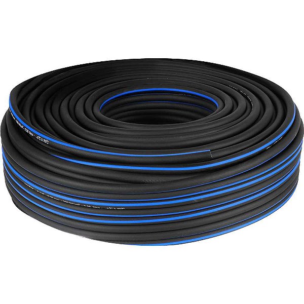 Mangueira para ar/água 300 lbf/pol² 1" - 25,4mm rolo com 50 metros VONDER