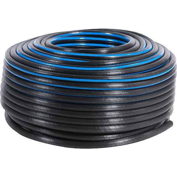 Mangueira para ar/água 300 lbf/pol² 1/2" - 12,7mm rolo com 100 metros NOVE54