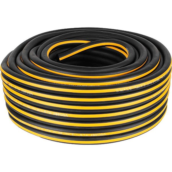 Mangueira para óleo e graxa 1/2" - 12,7mm PT 350 lbf/pol² PVC rolo com 50 metros VONDER